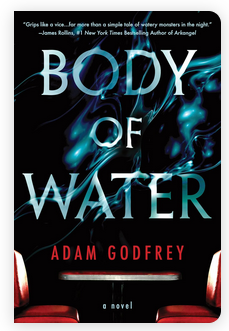 Body of water by adam godfrey cover of book water and a diner booth