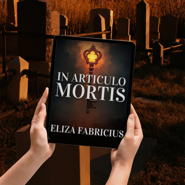 In Articulo Mortis Cover Ebook in cementary